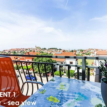 Beautiful Sea View Apartments - Niko Ceko Vrsar Exterior photo
